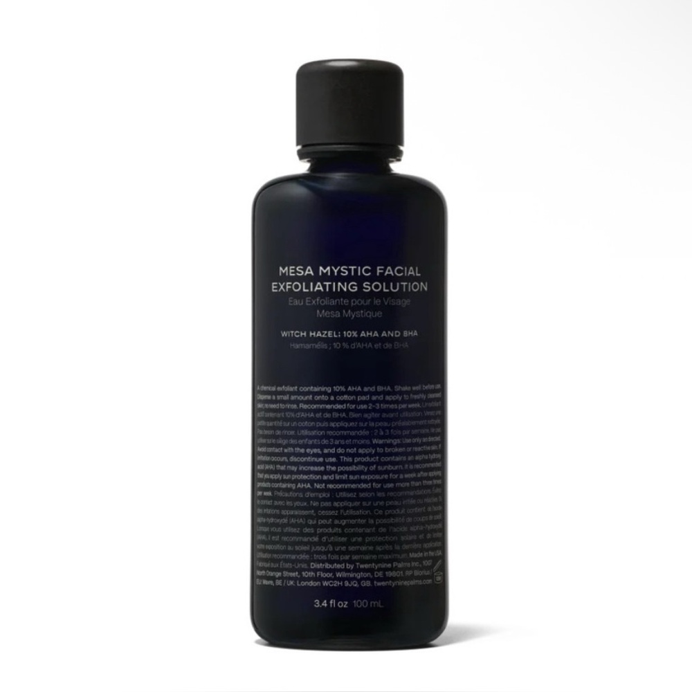 Twentynine Palms Mesa Mystic Facial Exfoliating Solution